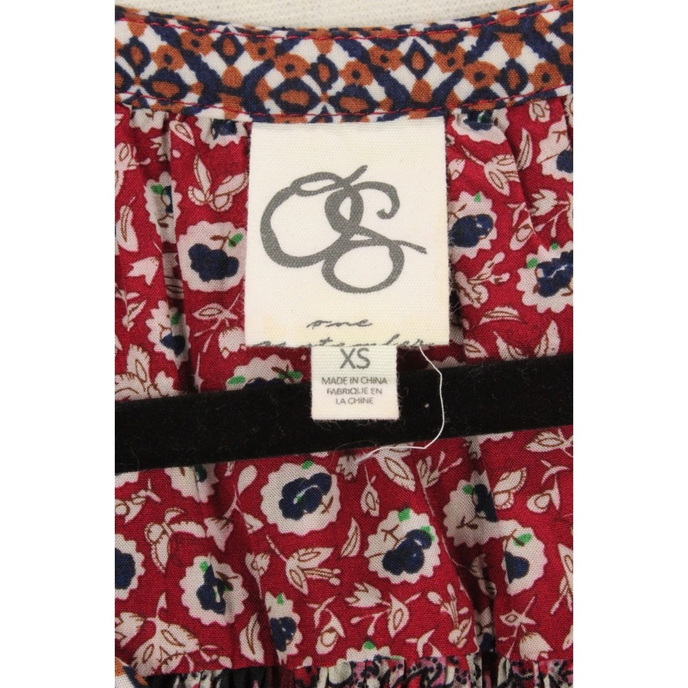 One September Tamarosa Top Womens XS Blueberry Western‎ Boho Anthropologie Tank - Picture 10 of 12